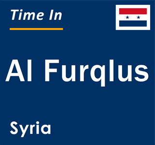 Current local time in Al Furqlus, Syria