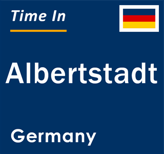 Current local time in Albertstadt, Germany