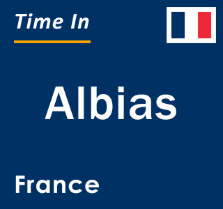 Current local time in Albias, France