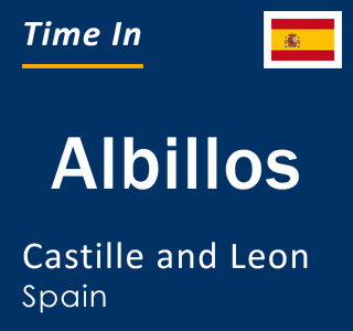 Current local time in Albillos, Castille and Leon, Spain