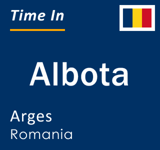 Current local time in Albota, Arges, Romania