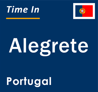 Current local time in Alegrete, Portugal