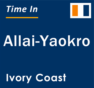 Current local time in Allai-Yaokro, Ivory Coast