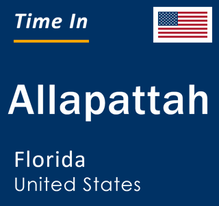 Current local time in Allapattah, Florida, United States