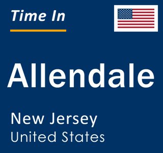 Current local time in Allendale, New Jersey, United States