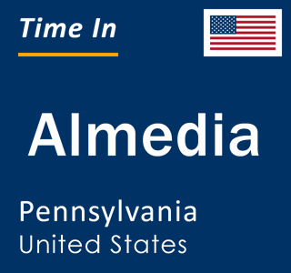 Current local time in Almedia, Pennsylvania, United States
