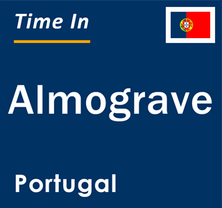 Current local time in Almograve, Portugal
