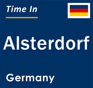 Current local time in Alsterdorf, Germany