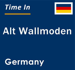 Current local time in Alt Wallmoden, Germany