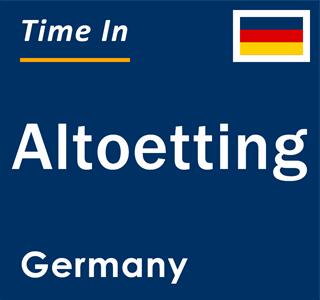 Current local time in Altoetting, Germany