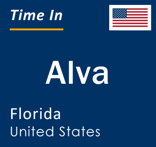 Current local time in Alva, Florida, United States