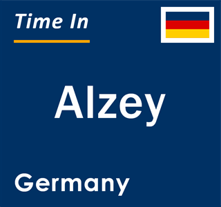 Current local time in Alzey, Germany
