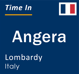 Current local time in Angera, Lombardy, Italy