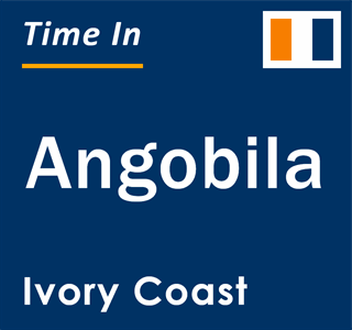 Current local time in Angobila, Ivory Coast