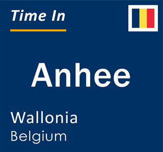 Current local time in Anhee, Wallonia, Belgium