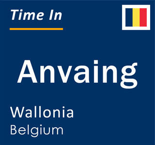 Current local time in Anvaing, Wallonia, Belgium