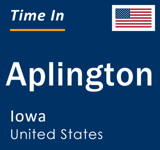 Current local time in Aplington, Iowa, United States
