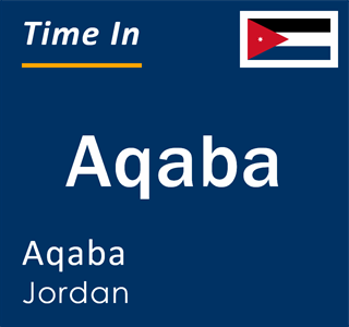 Current local time in Aqaba, Aqaba, Jordan