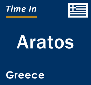 Current local time in Aratos, Greece