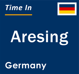 Current local time in Aresing, Germany