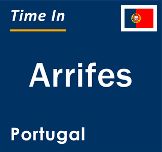 Current local time in Arrifes, Portugal