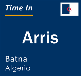 Current local time in Arris, Batna, Algeria