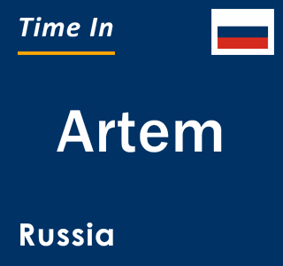 Current local time in Artem, Russia