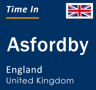 Current local time in Asfordby, England, United Kingdom