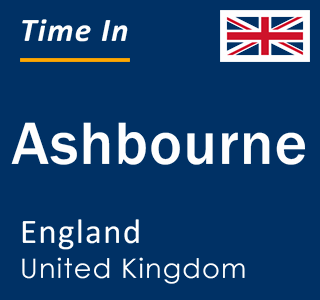 Current local time in Ashbourne, England, United Kingdom