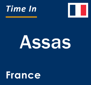 Current local time in Assas, France
