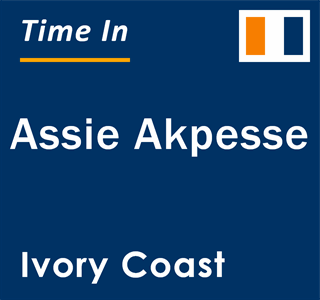Current local time in Assie Akpesse, Ivory Coast