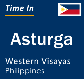 Current local time in Asturga, Western Visayas, Philippines