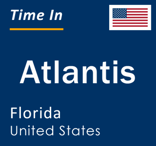 Current local time in Atlantis, Florida, United States