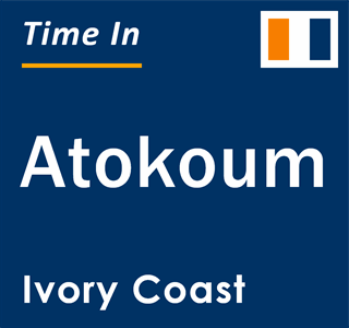 Current local time in Atokoum, Ivory Coast