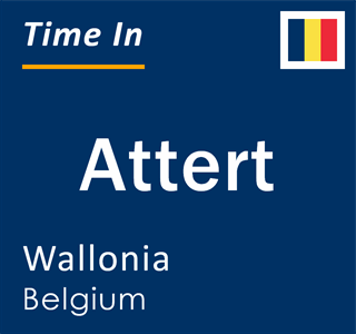 Current local time in Attert, Wallonia, Belgium