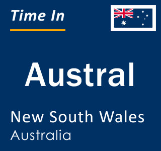 Current local time in Austral, New South Wales, Australia