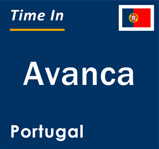 Current local time in Avanca, Portugal