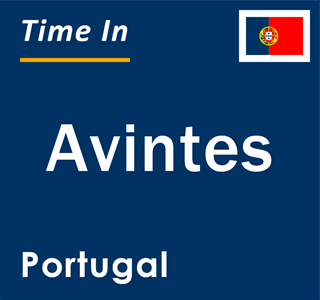 Current local time in Avintes, Portugal