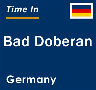 Current local time in Bad Doberan, Germany