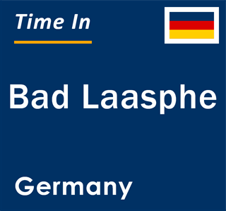 Current local time in Bad Laasphe, Germany