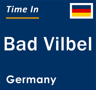 Current local time in Bad Vilbel, Germany