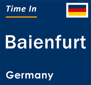 Current local time in Baienfurt, Germany