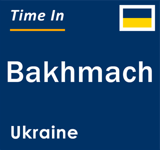 Current local time in Bakhmach, Ukraine