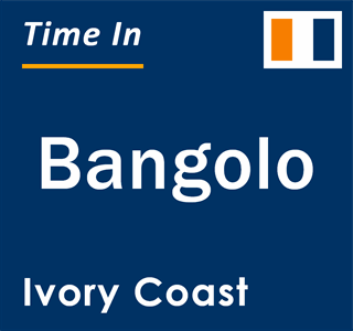 Current local time in Bangolo, Ivory Coast