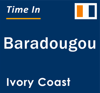 Current local time in Baradougou, Ivory Coast