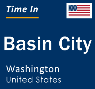 Current local time in Basin City, Washington, United States