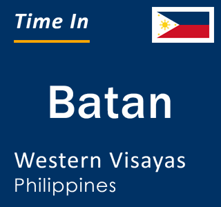 Current local time in Batan, Western Visayas, Philippines