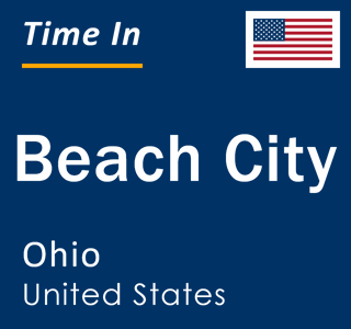 Current local time in Beach City, Ohio, United States