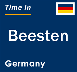 Current local time in Beesten, Germany
