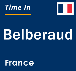 Current local time in Belberaud, France